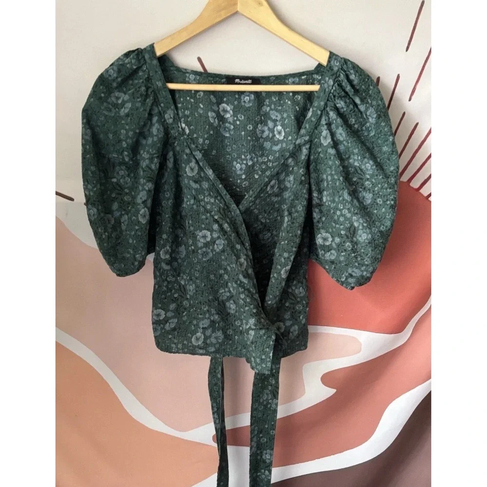 Madewell seersucker sweetheart